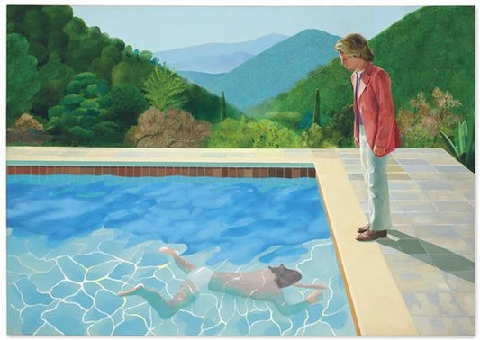 What's with David Hockney's obsession with swimming pools?