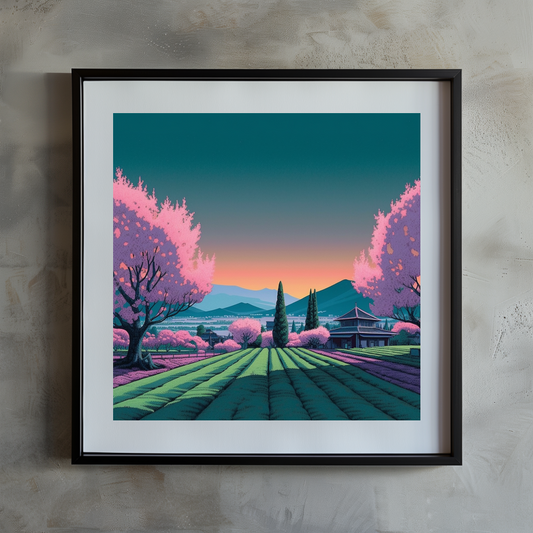 CHERRY BLOSSOMS POSTER