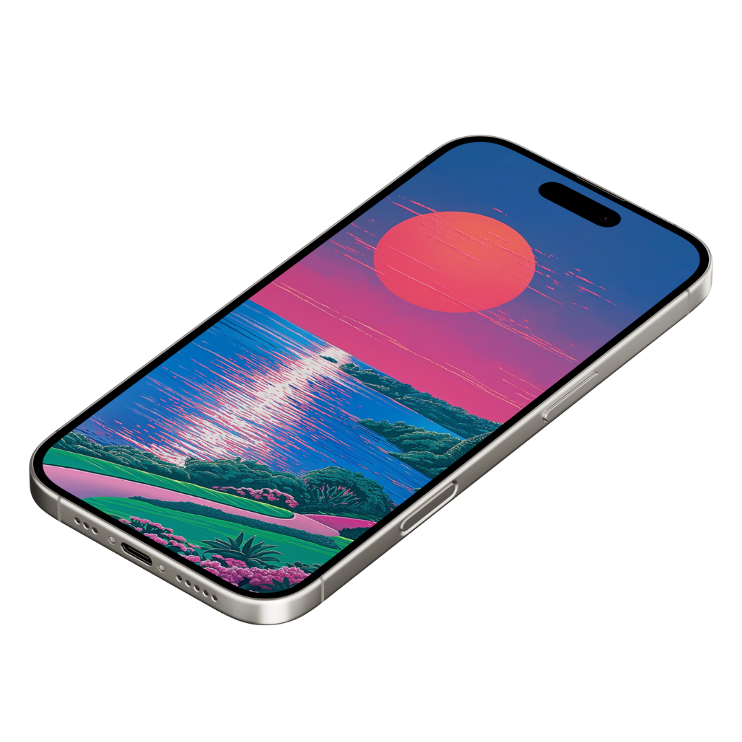 BIG HAWAIIAN SUN MOBILE WALLPAPER