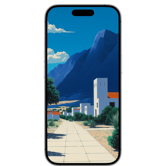 DESERT PUEBLO MOBILE WALLPAPER