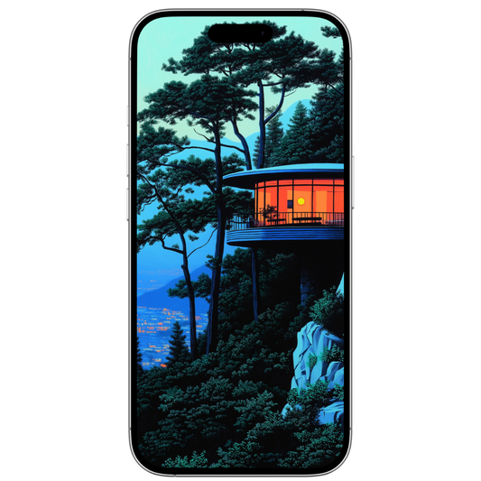 CLIFFSIDE LOOKOUT MOBILE WALLPAPER