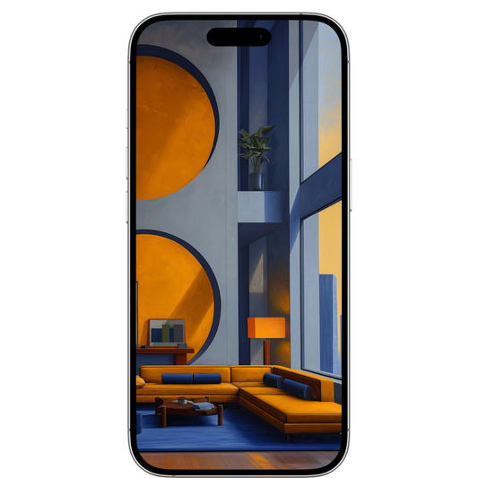 LIVING ROOM DUSK MOBILE WALLPAPER