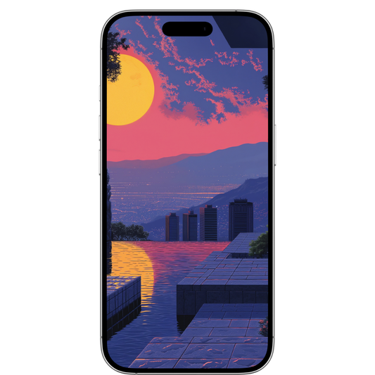 PURPLE VALLEY VIEWS MOBILE WALLPAPER