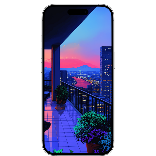 PATIO DUSK MOBILE WALLPAPER