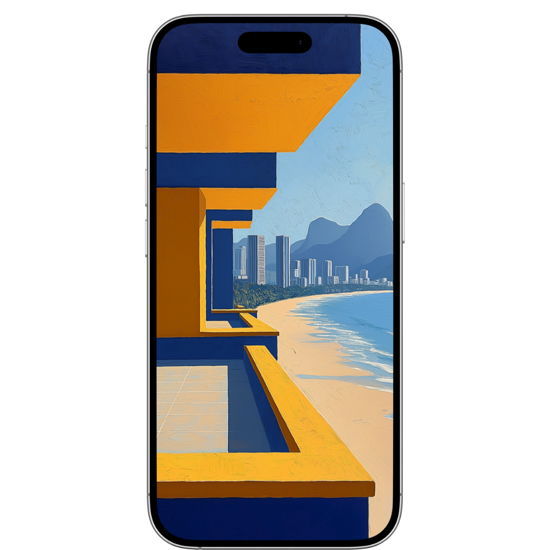 THROUGH THE FRAMES MOBILE WALLPAPER – CLUB RETRO