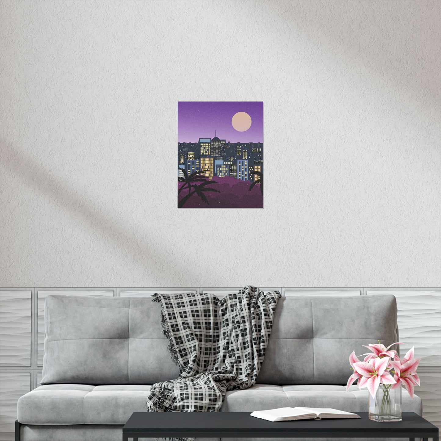 LUNAR NIGHTS WALL POSTER