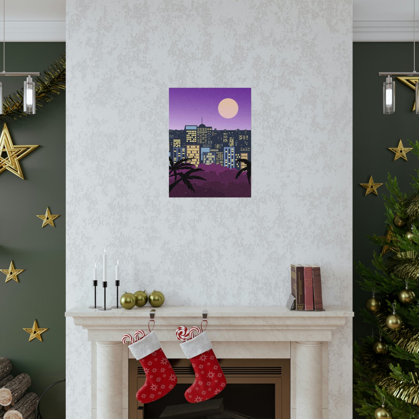 LUNAR NIGHTS WALL POSTER