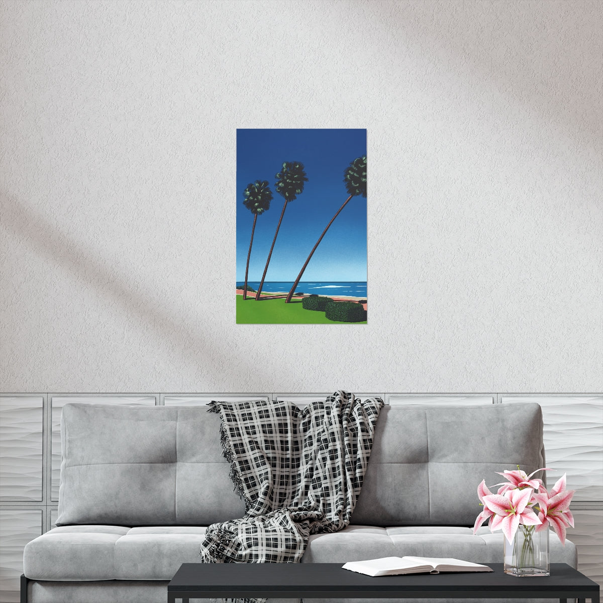 RETRO BEACH WALL POSTER