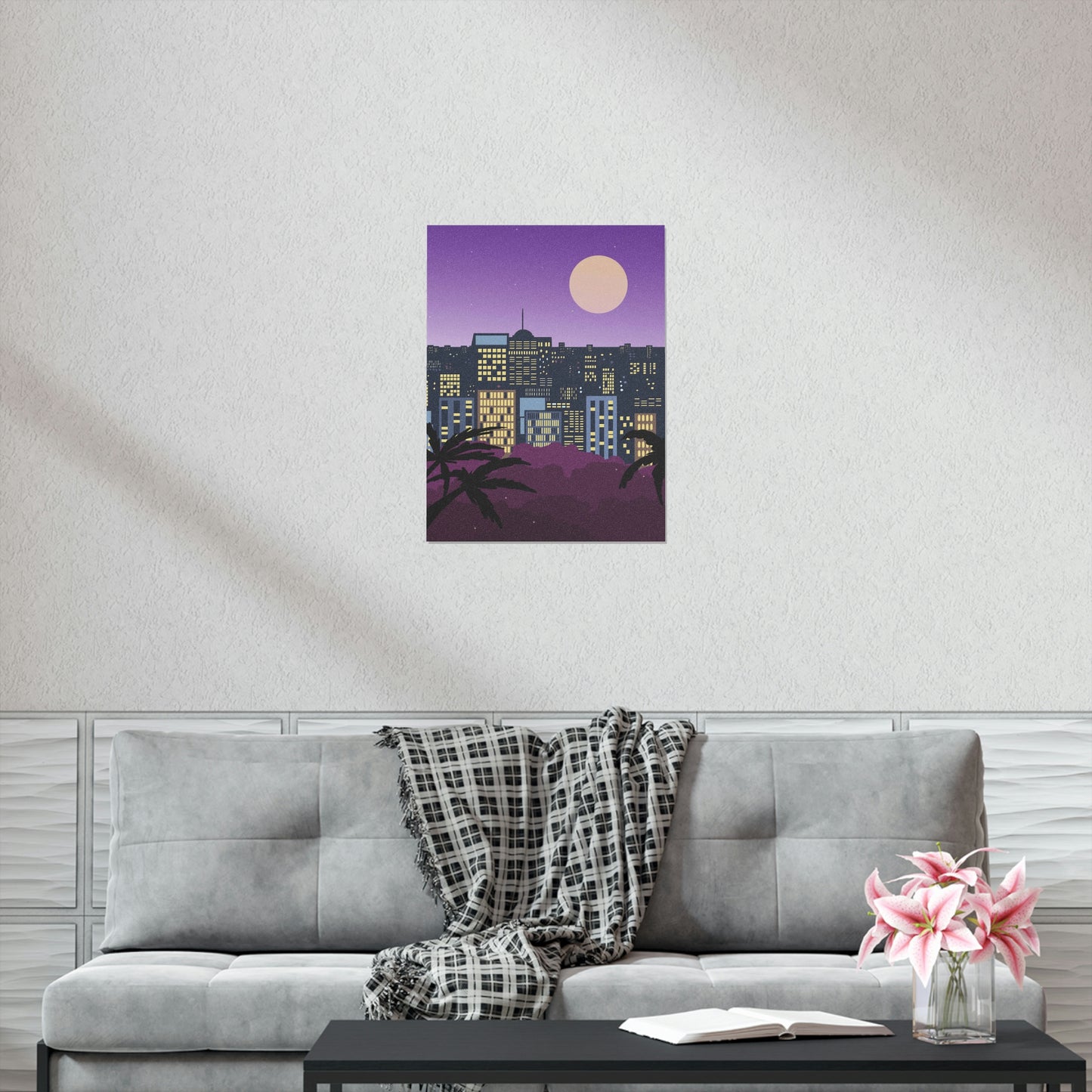 LUNAR NIGHTS WALL POSTER