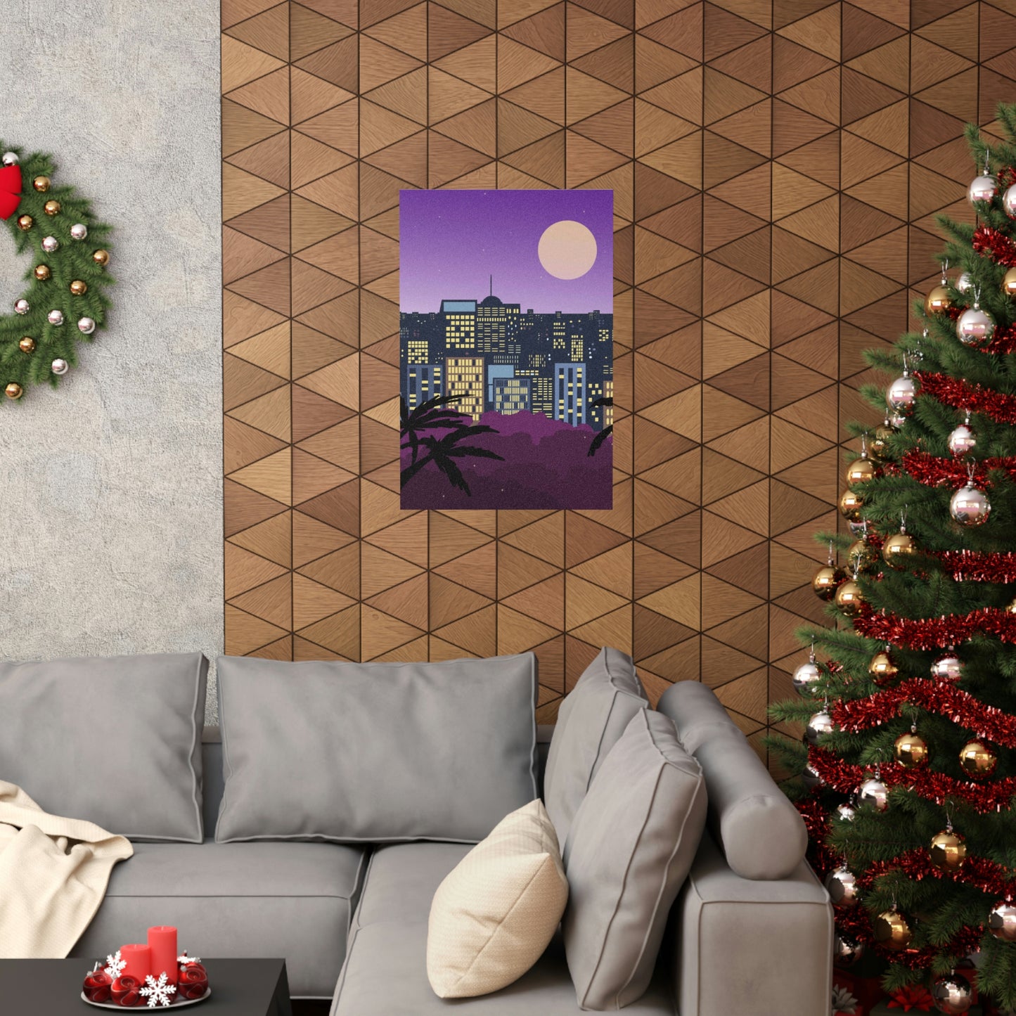 LUNAR NIGHTS WALL POSTER