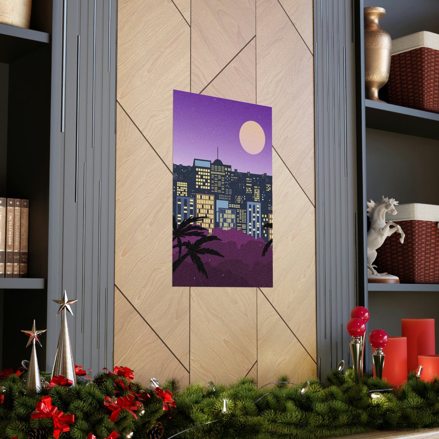 LUNAR NIGHTS WALL POSTER