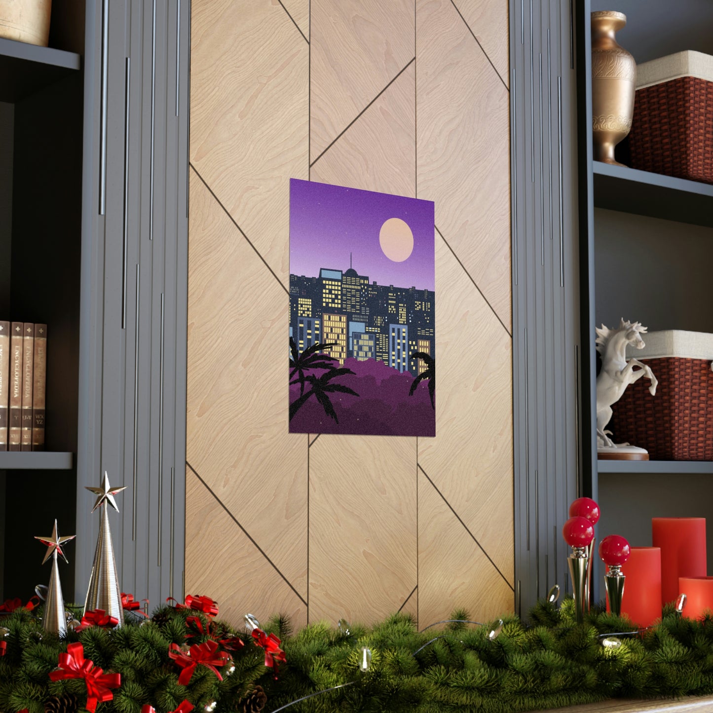LUNAR NIGHTS WALL POSTER