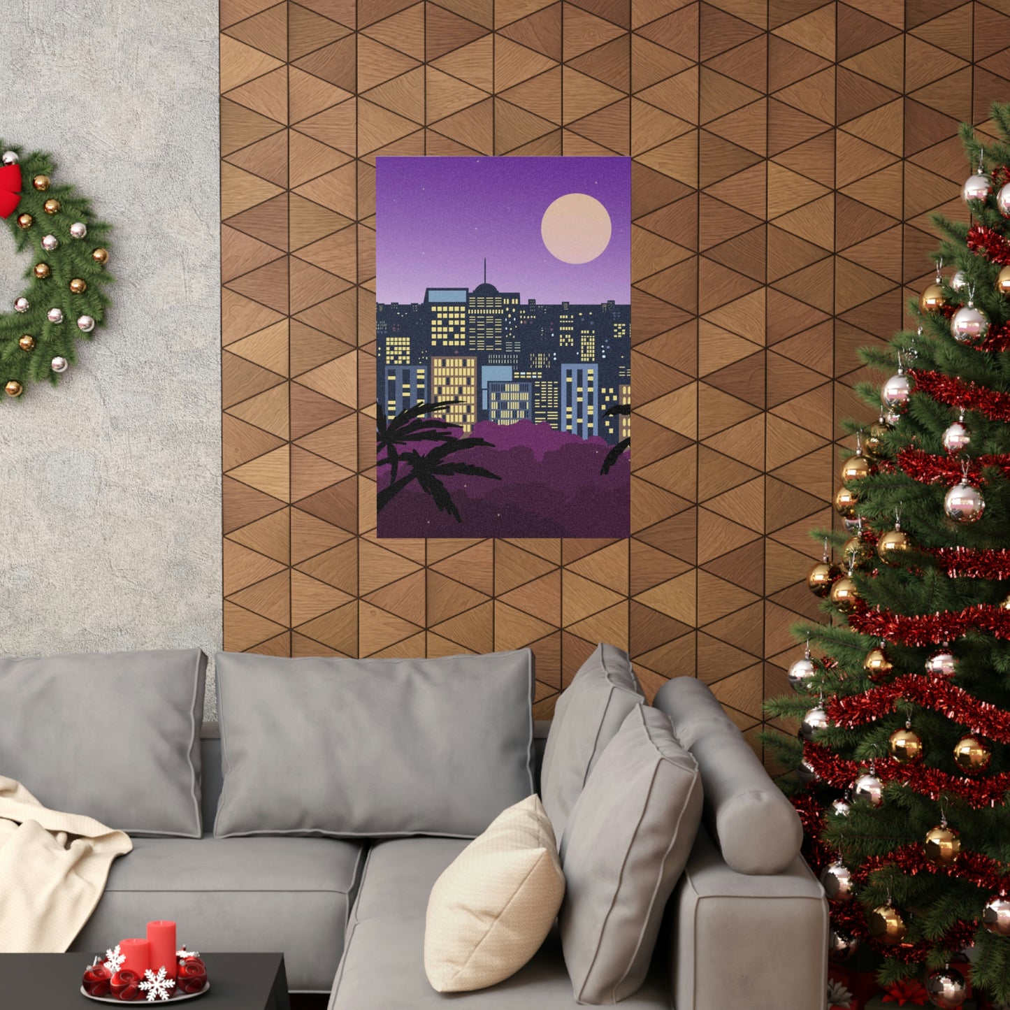 LUNAR NIGHTS WALL POSTER