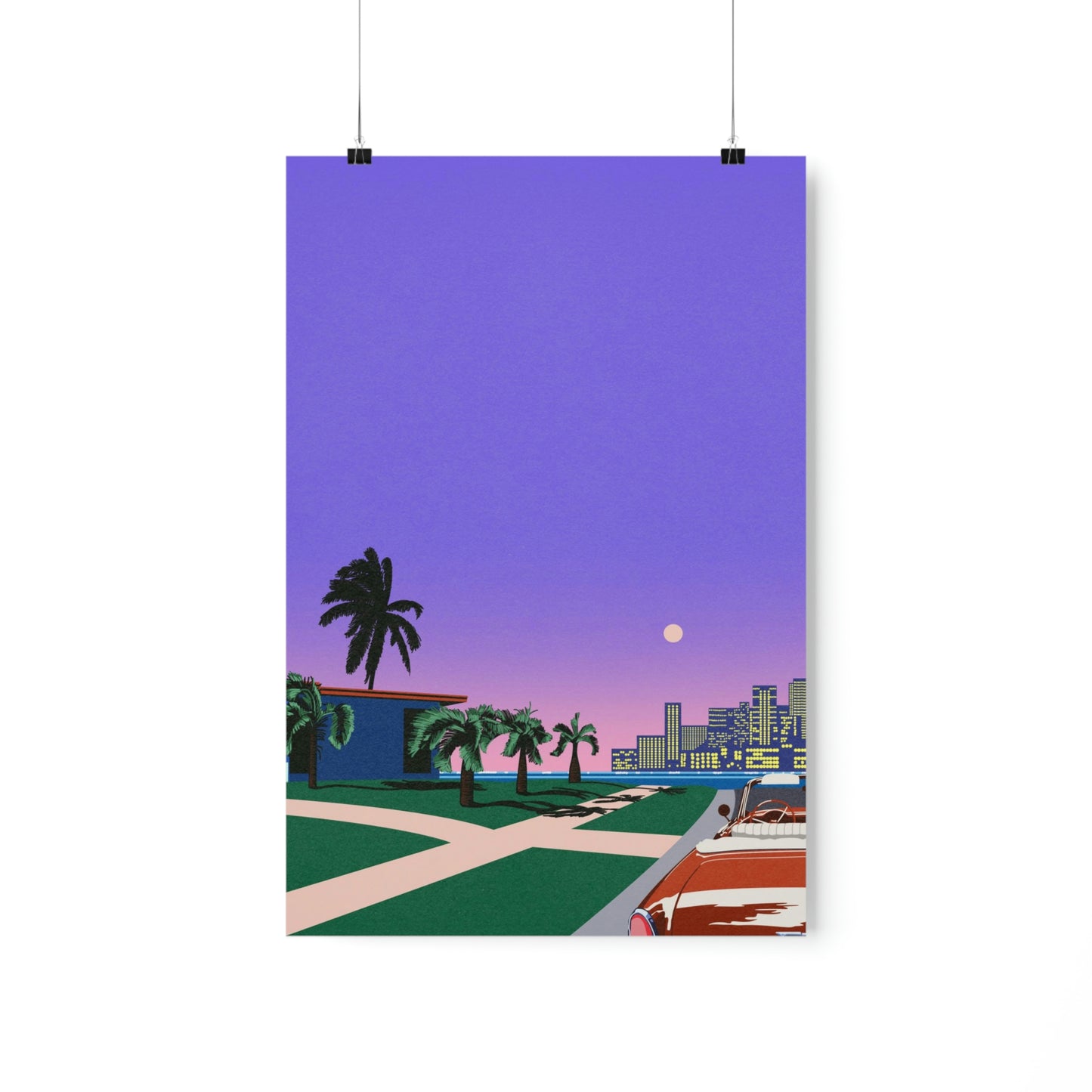 MIAMI NIGHTS WALL POSTER