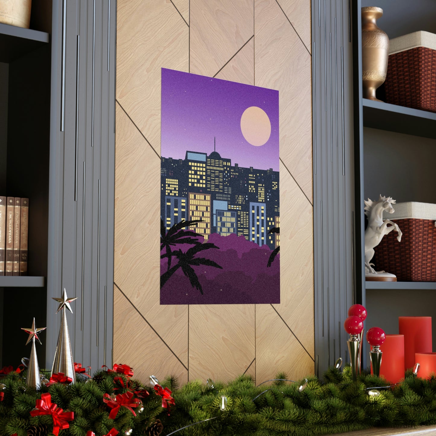 LUNAR NIGHTS WALL POSTER