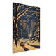 Central Park Christmas - Canvas