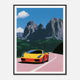 Mountain Pass - Framed