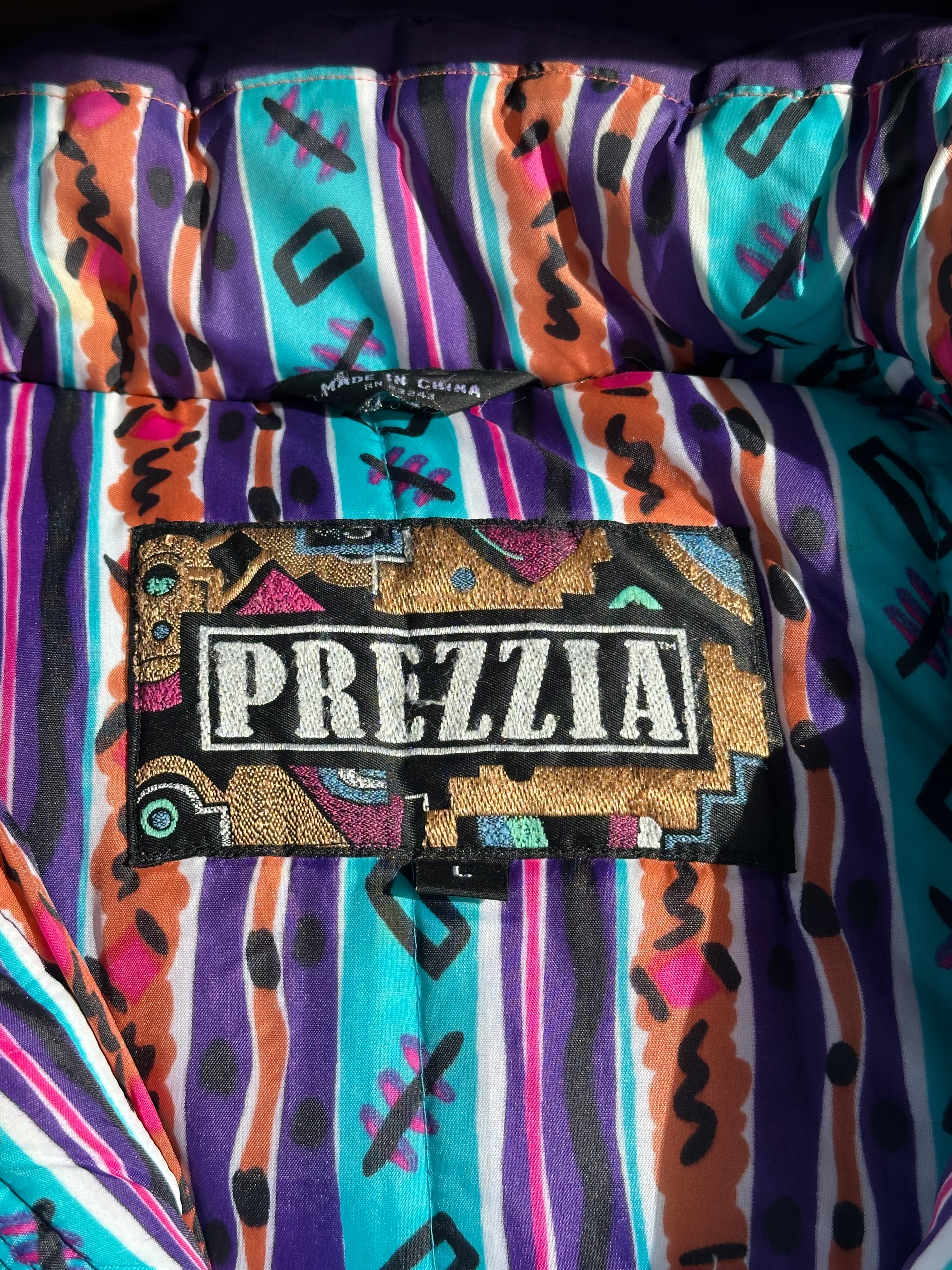 Prezzia Reveal Purple Ski Jacket - Size L