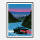 Mustang Streaks - Framed