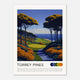 Torrey Pines 24k - Unframed
