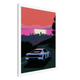 Sunset City Drive - Canvas