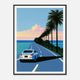 Sunset Palmz - Framed