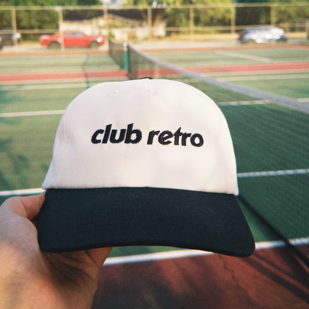 Club Retro Hat Black