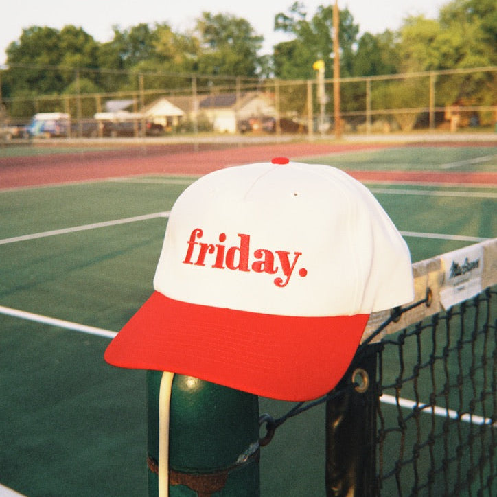 Friday Hat Red