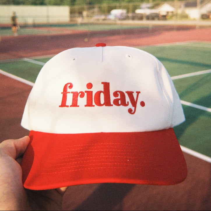 Friday Hat Red