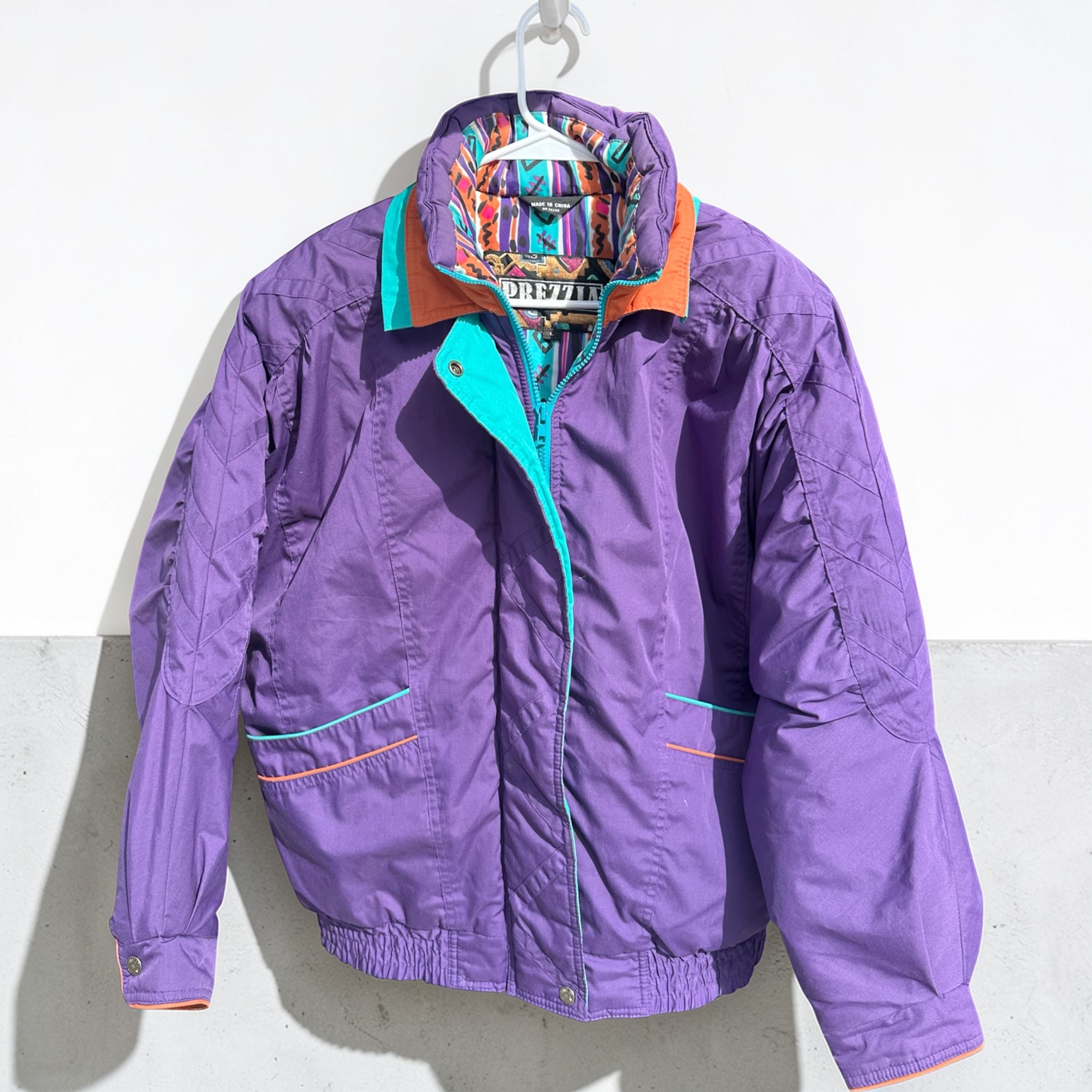 Prezzia Reveal Purple Ski Jacket - Size L