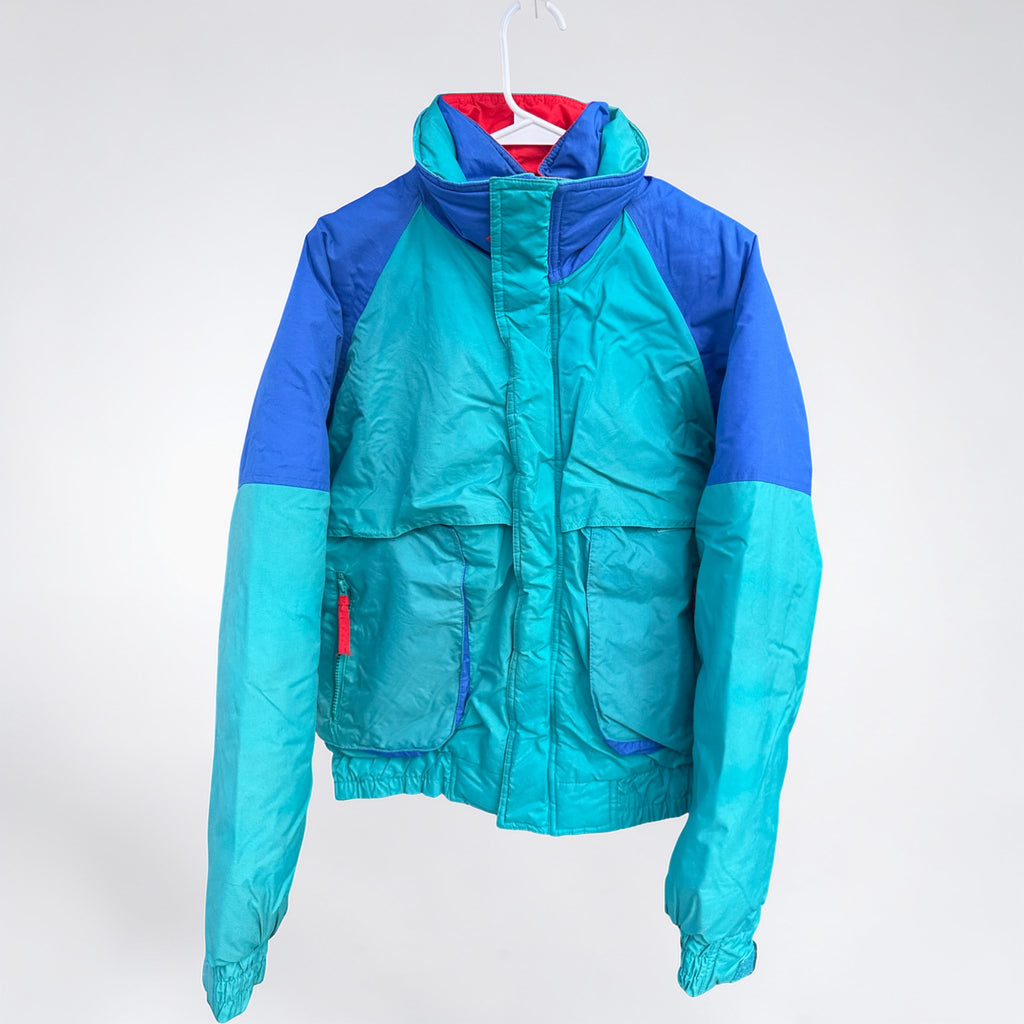 Windbreaker Blues Ski Jacket - Size L