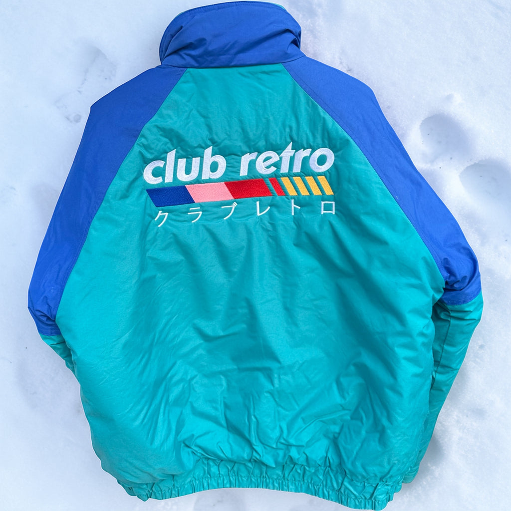 Windbreaker Blues Ski Jacket - Size L