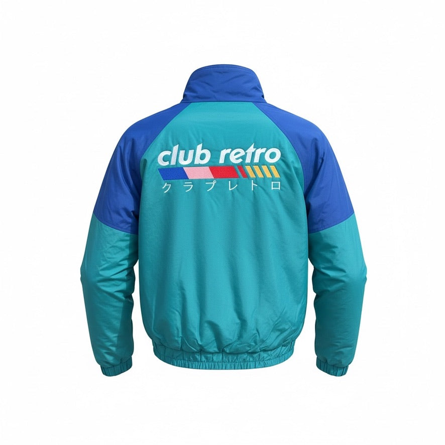 Windbreaker Blues Ski Jacket - Size L