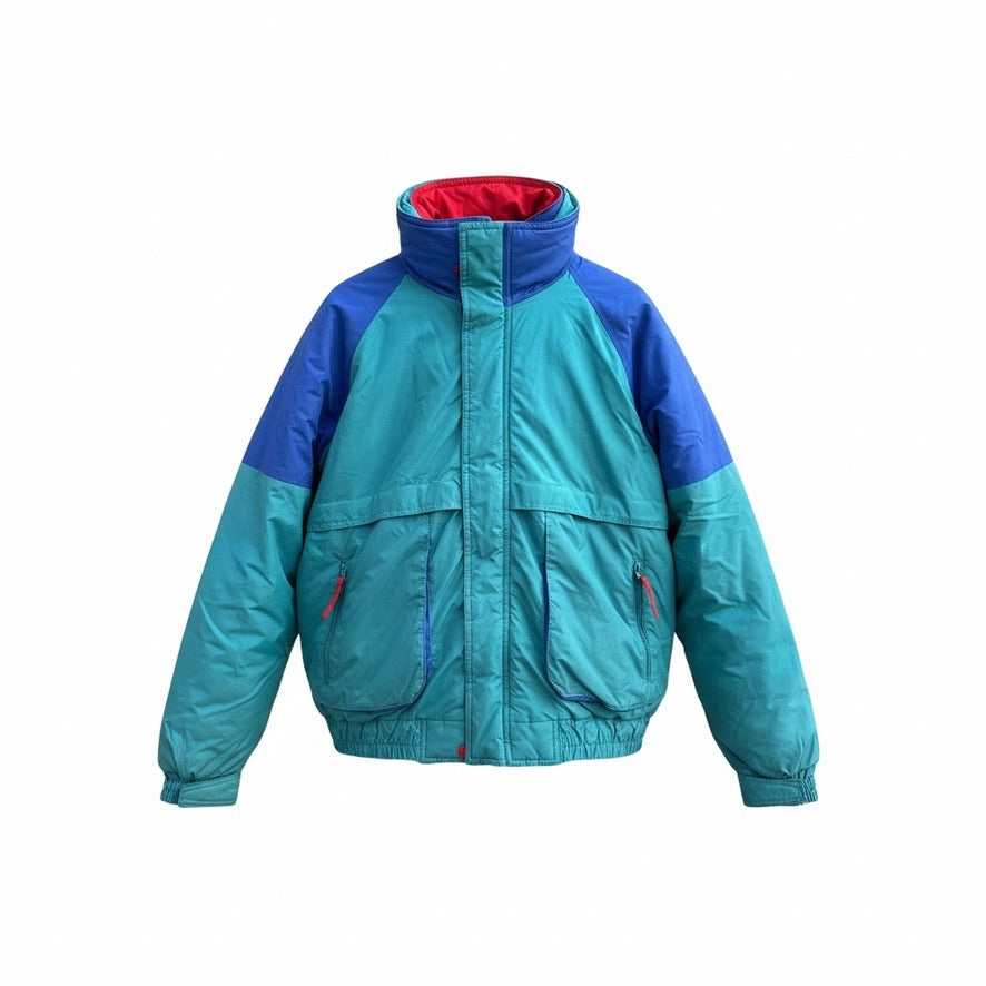 Windbreaker Blues Ski Jacket - Size L