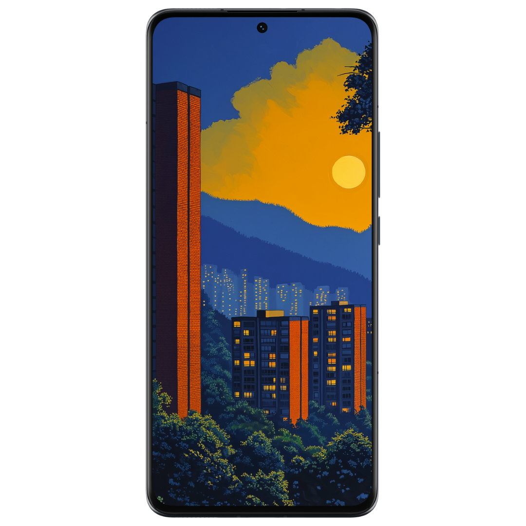 APARTMENT ROW MOBILE WALLPAPER