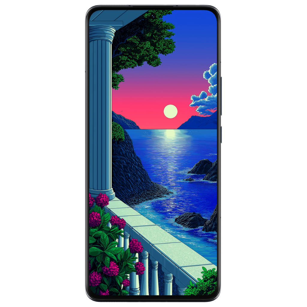 MARBLE COLUMN MOBILE WALLPAPER