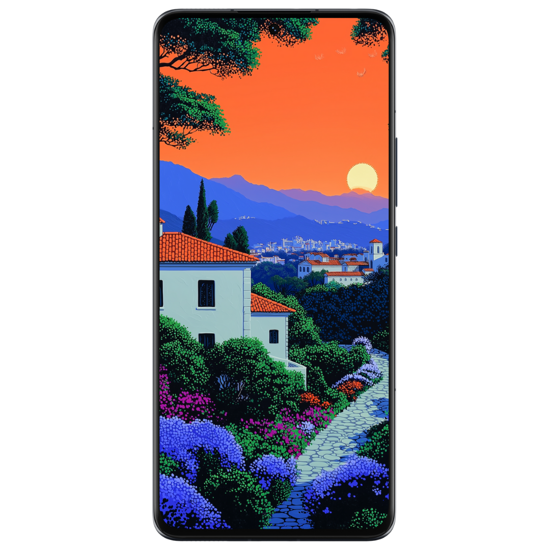 ROMAN OIL PAINTING MOBILE WALLPAPER