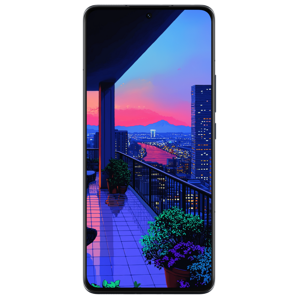 PATIO DUSK MOBILE WALLPAPER