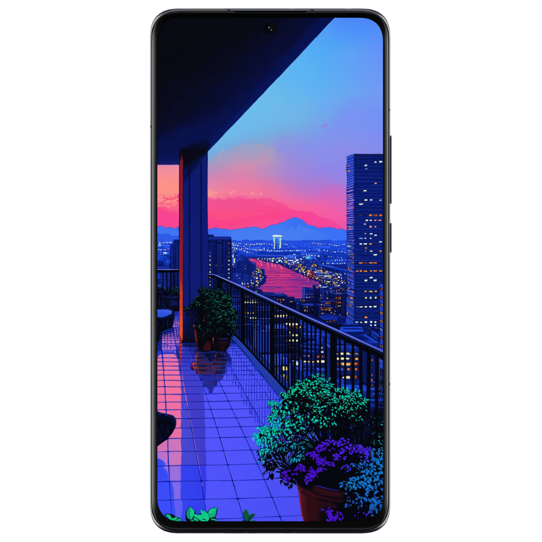 PATIO DUSK MOBILE WALLPAPER