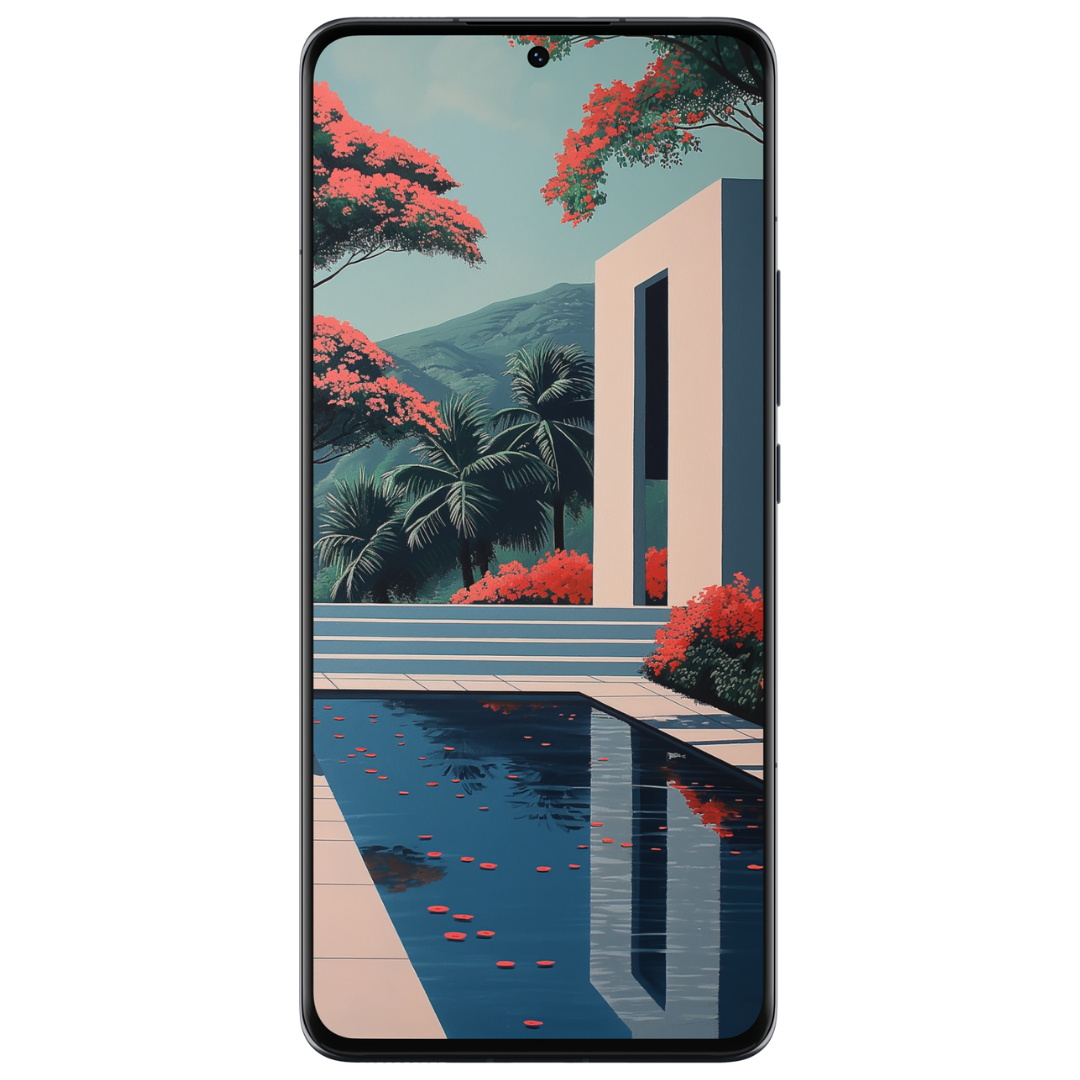 BLOSSOM POOL MOBILE WALLPAPER