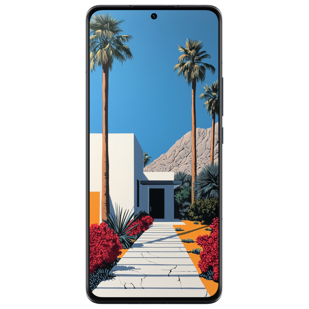 PALM SPRINGS WALK MOBILE WALLPAPER