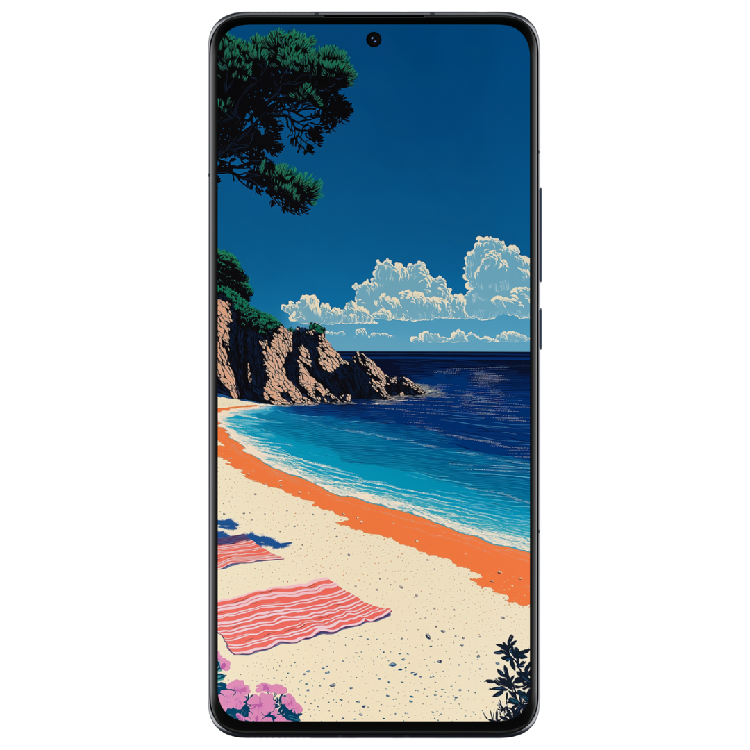 STRIPE AND SAND MOBILE WALLPAPER