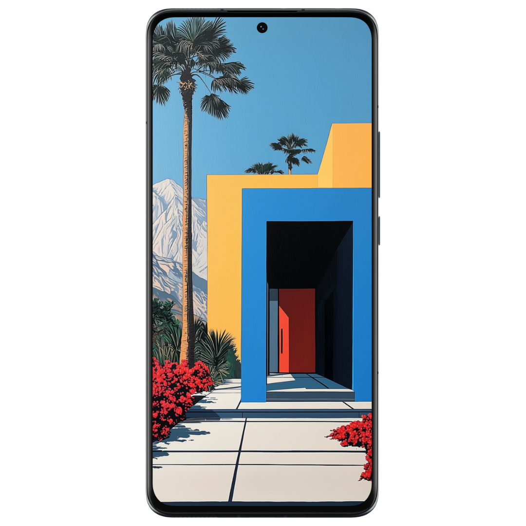 PALM SPRINGS BLUES MOBILE WALLPAPER