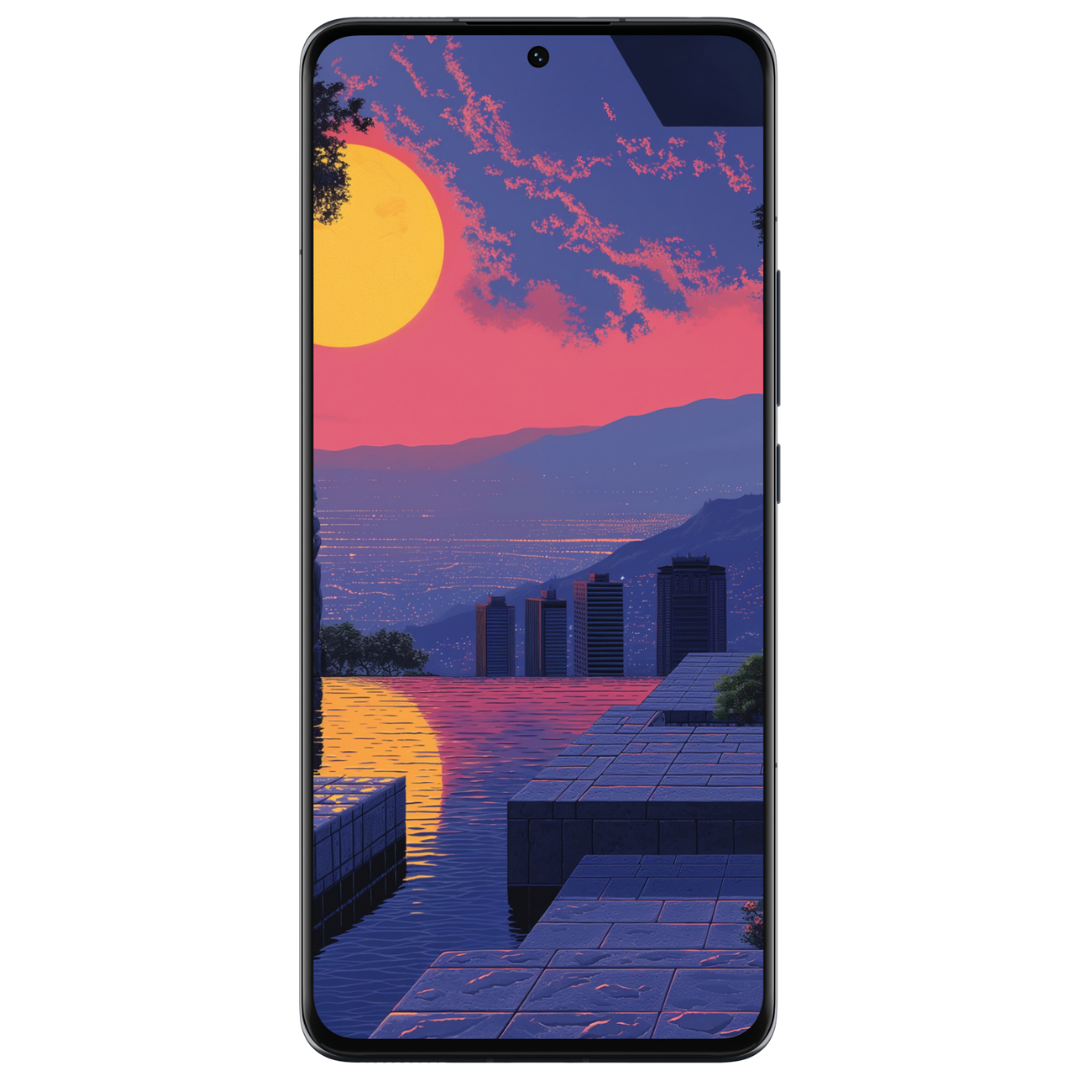 PURPLE VALLEY VIEWS MOBILE WALLPAPER