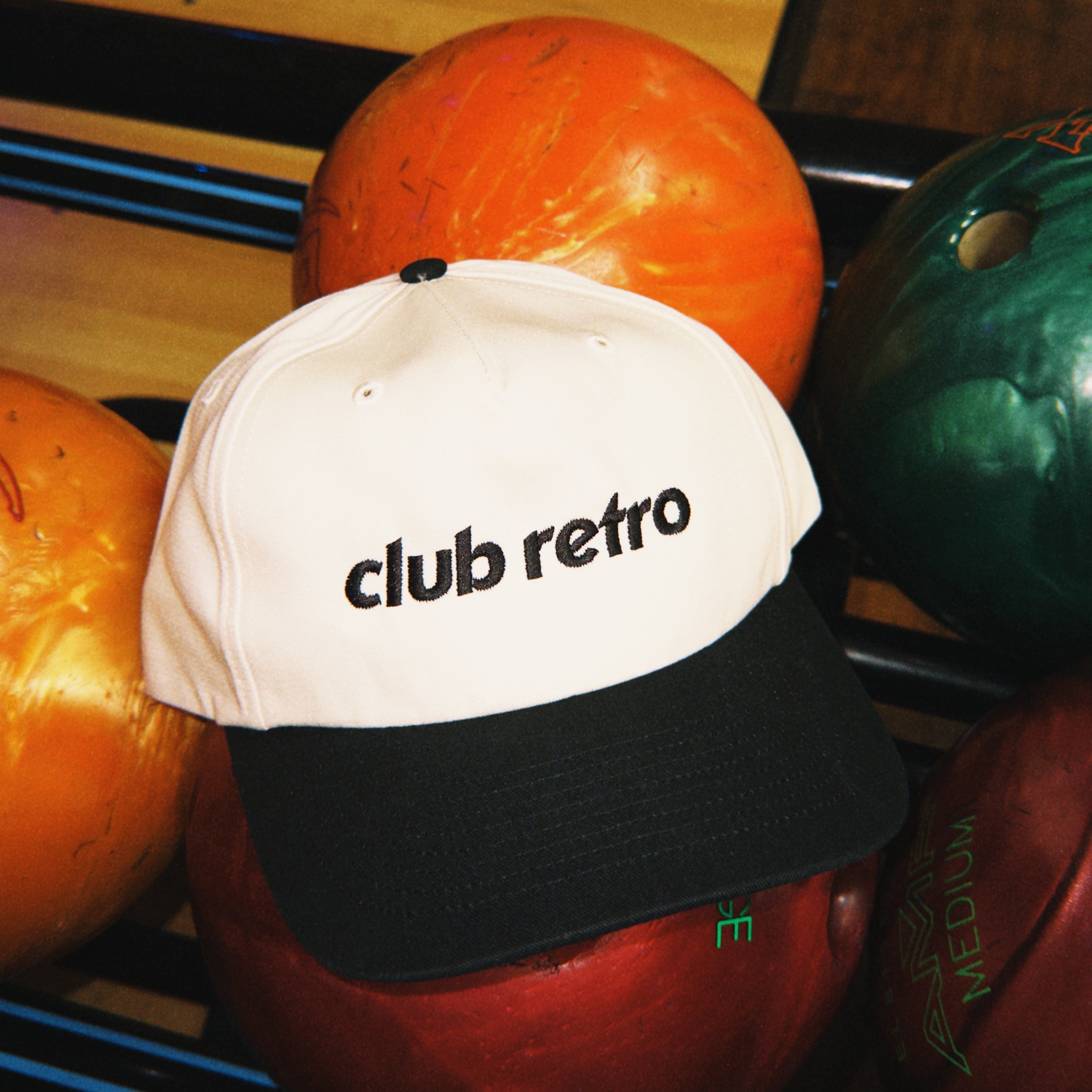 Club Retro Hat Black