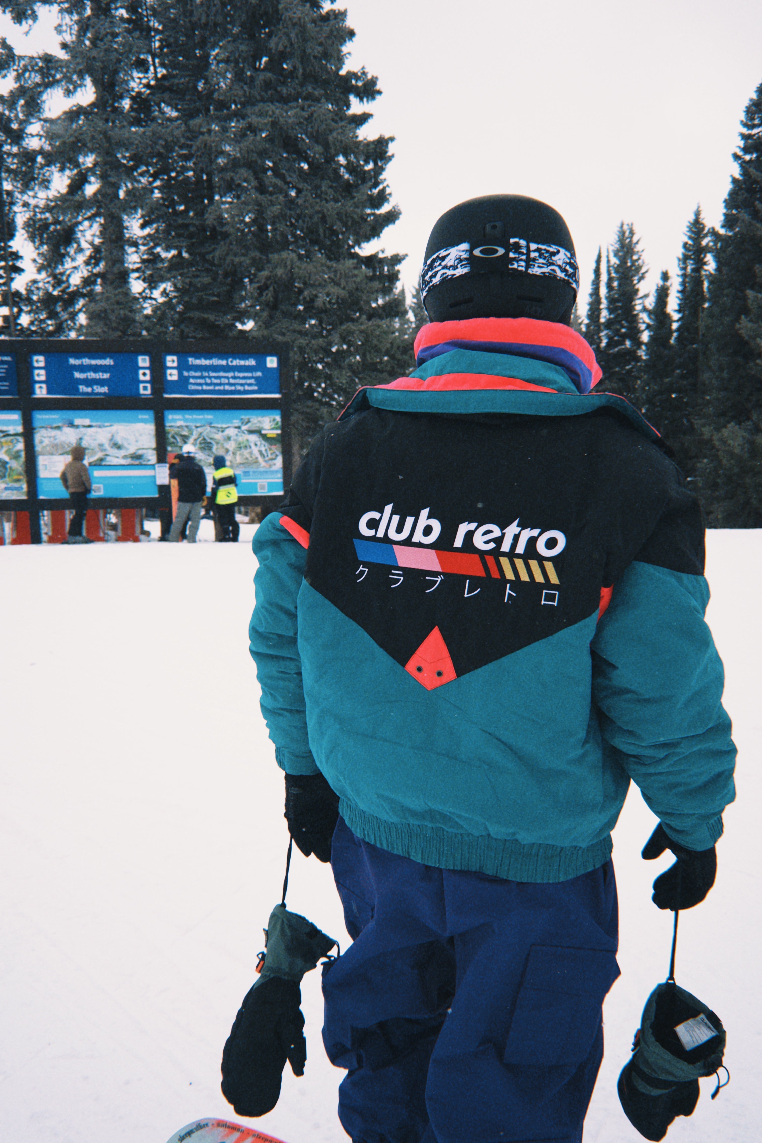 The Teal OG Ski Jacket - Size L