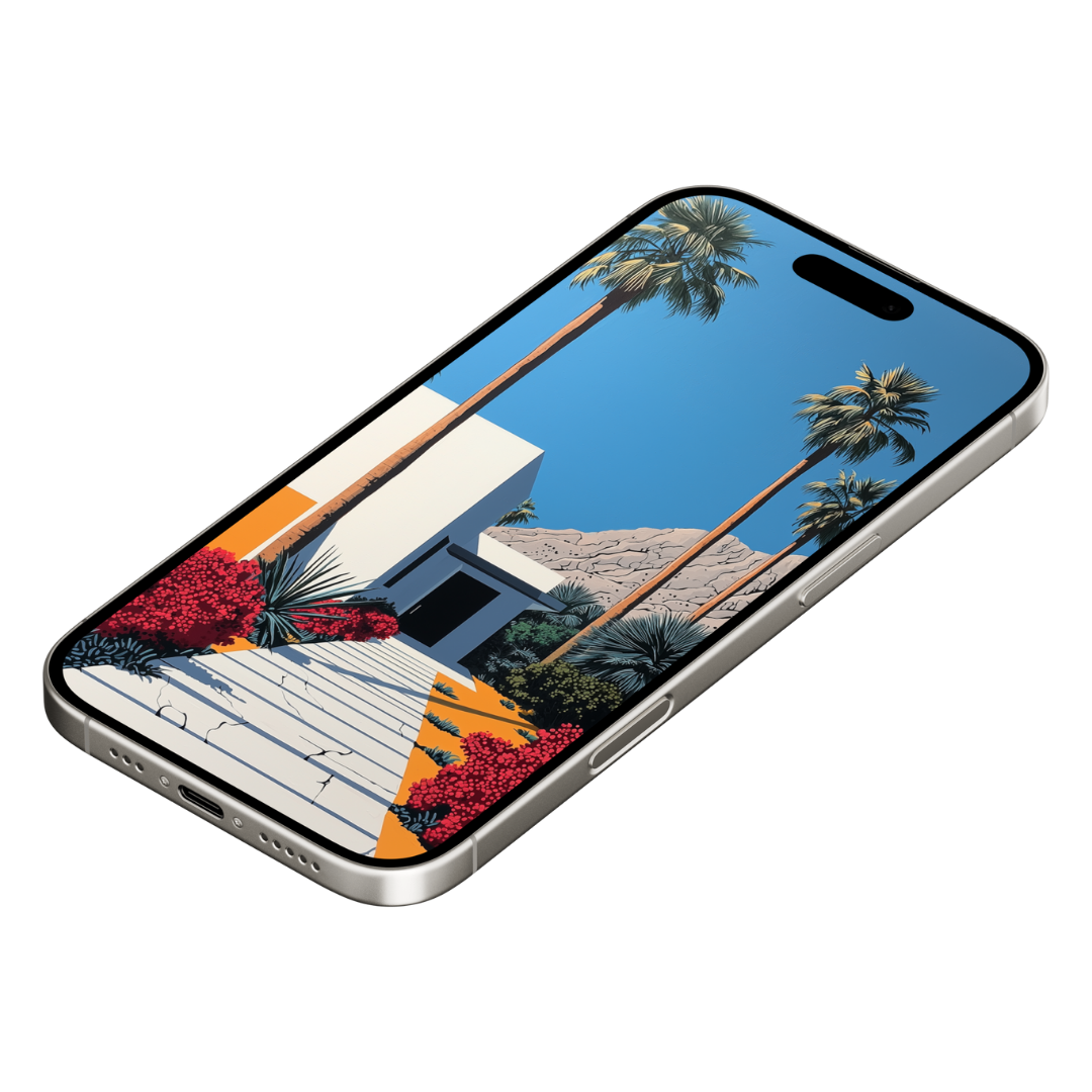 PALM SPRINGS WALK MOBILE WALLPAPER