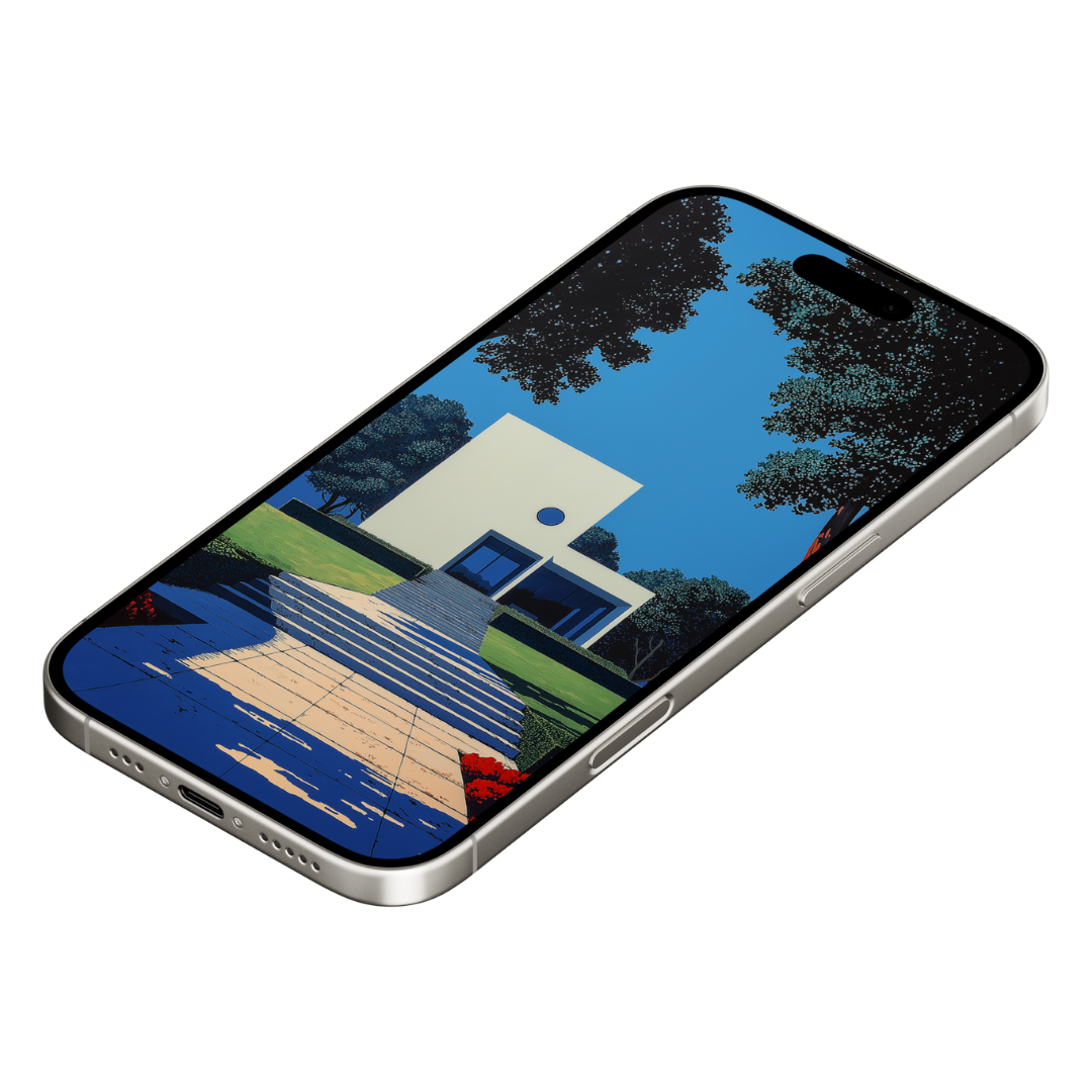 MODERN HIDDEN HOME MOBILE WALLPAPER