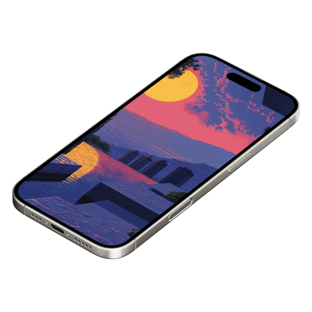 PURPLE VALLEY VIEWS MOBILE WALLPAPER