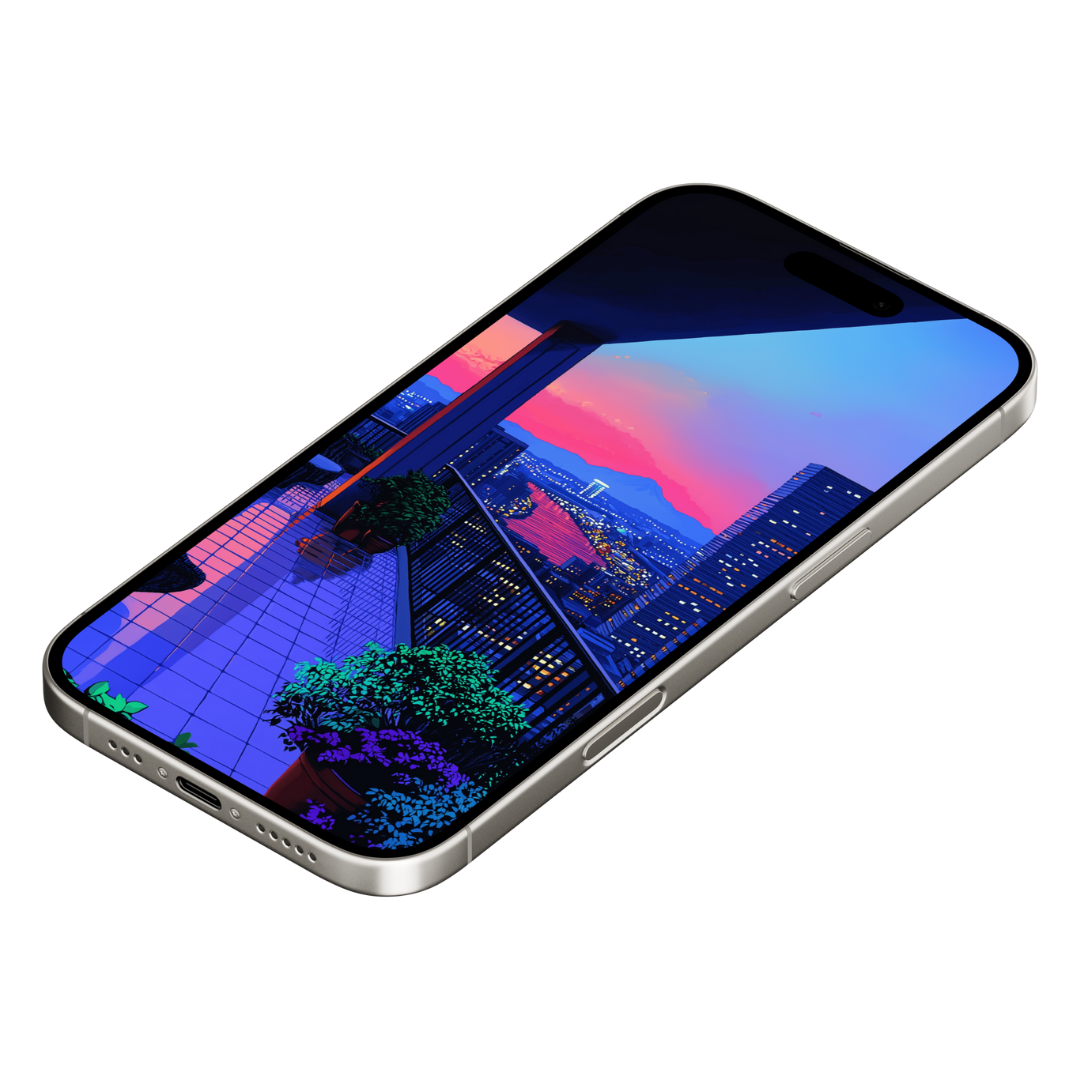 PATIO DUSK MOBILE WALLPAPER